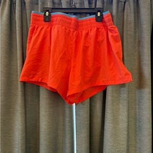 Fabletics Vibrant orange Athletic Shorts